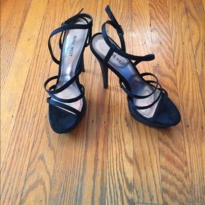 Strappy Nine West occasion heels